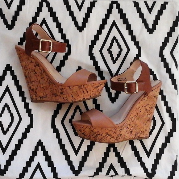 BAMBOO Shoes - The Perfect Neutral Ankle Strap Cork Wedges ☀